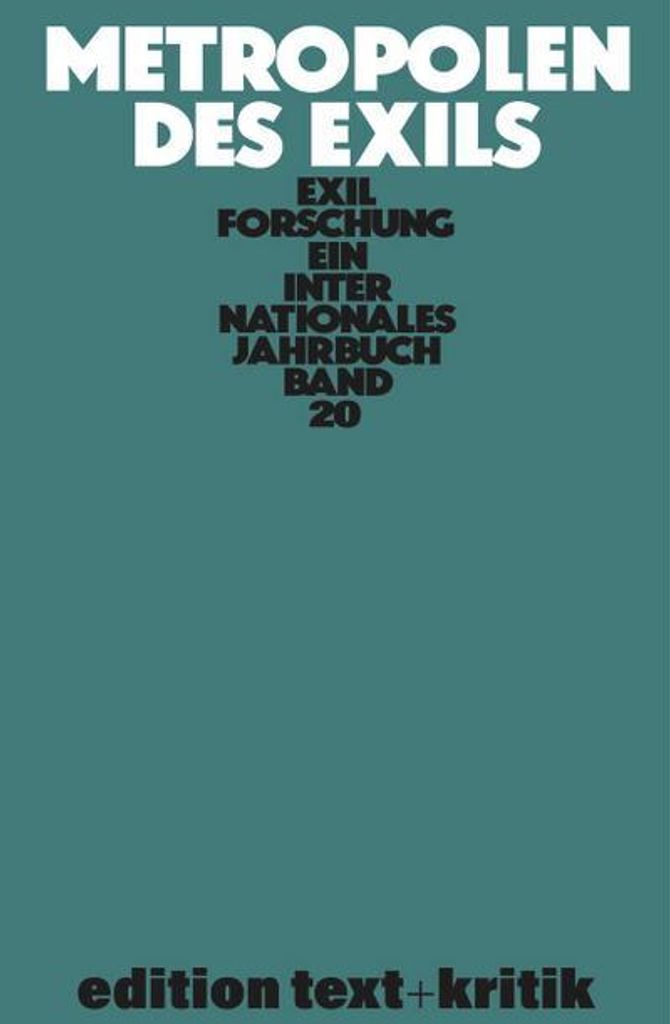 Metropolen des Exils