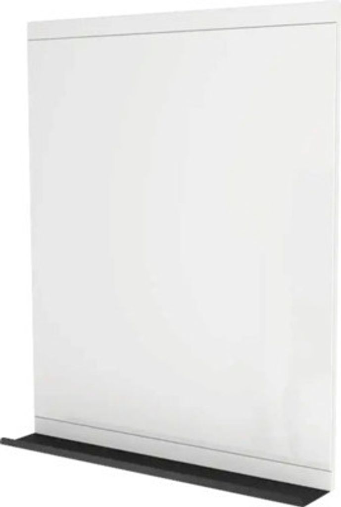 Spiegel mit Ablage Devo Viva 2.0 BxHxS 70x85x12 cm premium white supermatt/black