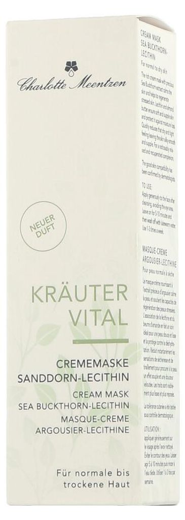 Charlotte Meentzen Crememaske Sanddorn-Lecithin - 30 ml Produktbild 