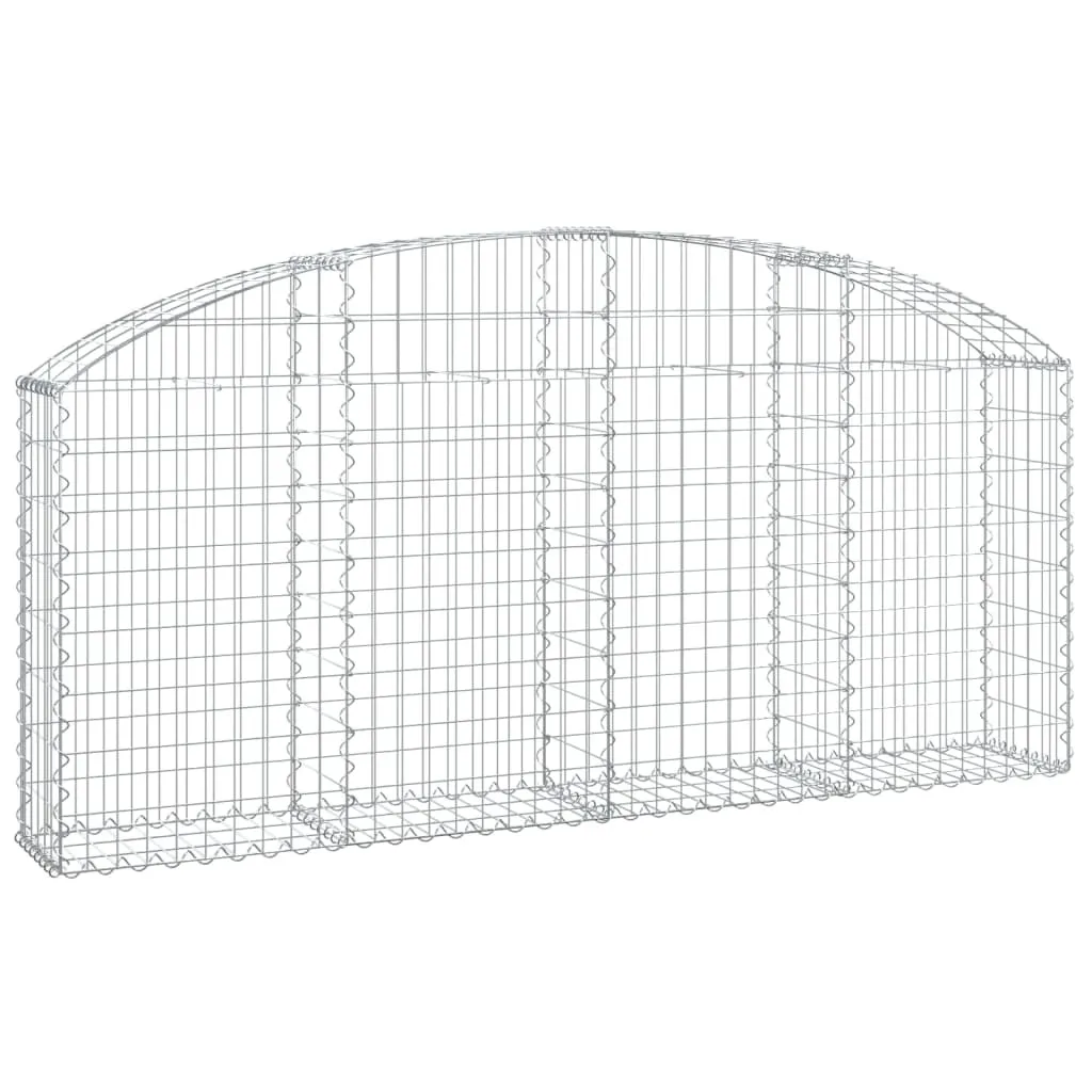 Gabion arche en fer galvanisé 200cm résistant à la corrosion et durable