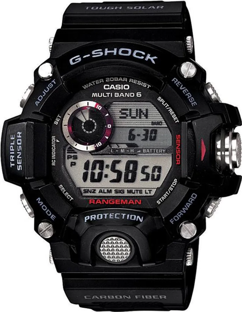 Montre militaire Casio GW-9400-1D pour randonnée et alpinisme