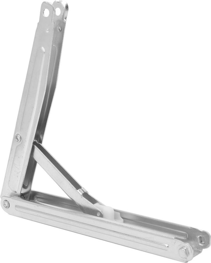 Faltscharnier für Tische, verstellbar 0-70°, für Schule, Schreibtisch & Zeichenbrett, silber