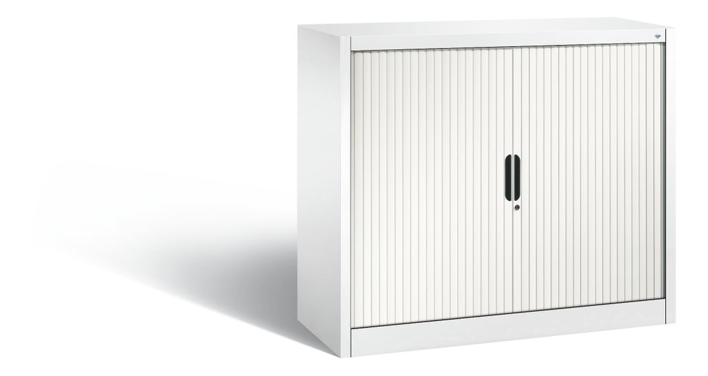 CP Omnispace Rollladenschrank verkehrsweiß 2 Fachböden 120,0 x 42,0 x 103,0 cm