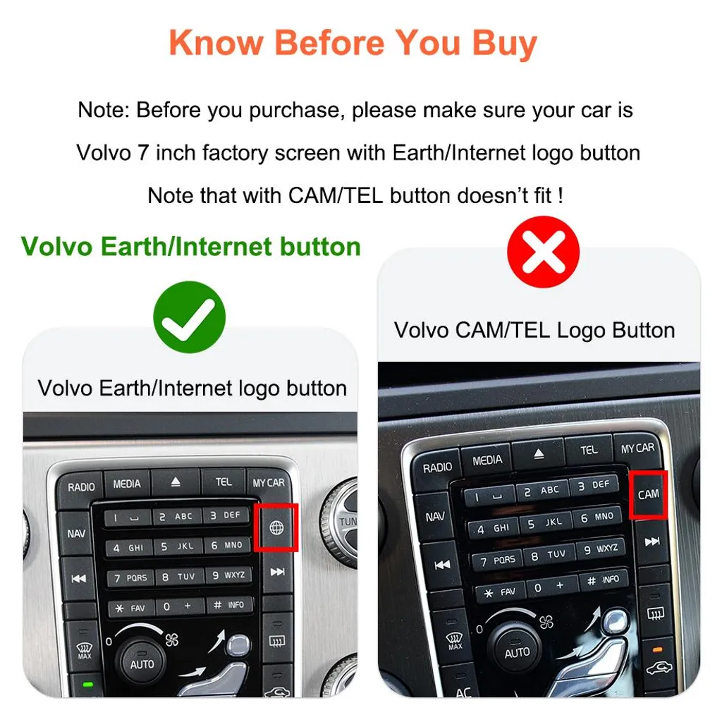Interface CarPlay et Android Auto Sans Fil pour Modèles 2015-2019