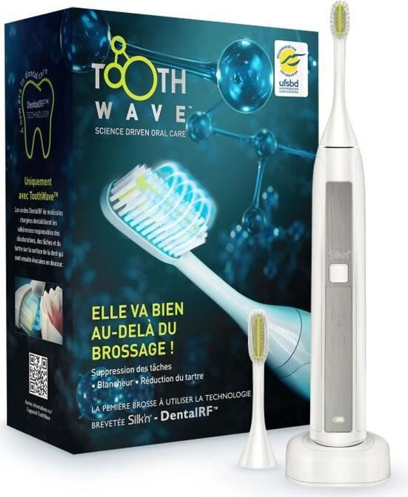 Silk'n Toothwave TW1PE4001 Electric Toothbrush white (TW1PE4001)