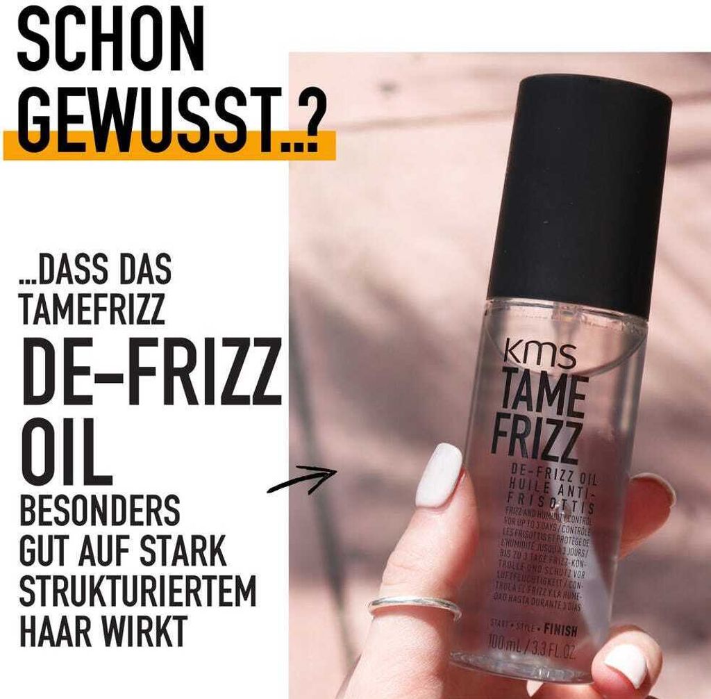 KMS Tamefrizz De-Frizz Oil 100 ml Produktbild 6