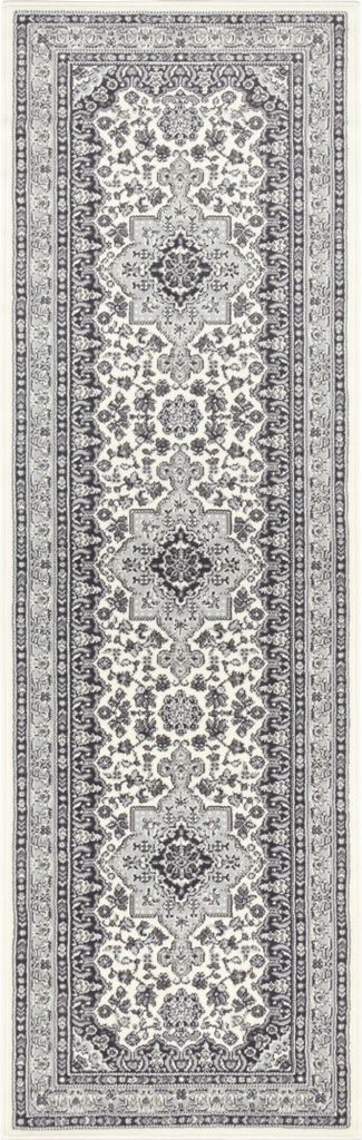 Hanse Home Mirkan Kurzflor Teppich Parun Täbriz Creme Grau
