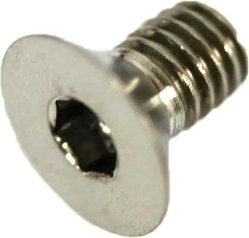 Vite Svasata MSC Argento M6x10mm Titanio Gr6 | Design Pulito