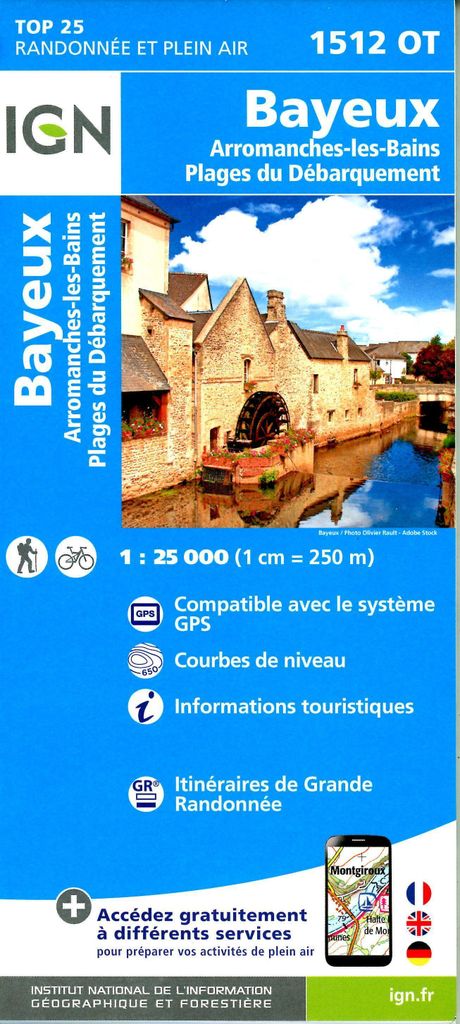Bayeux 1:25 000