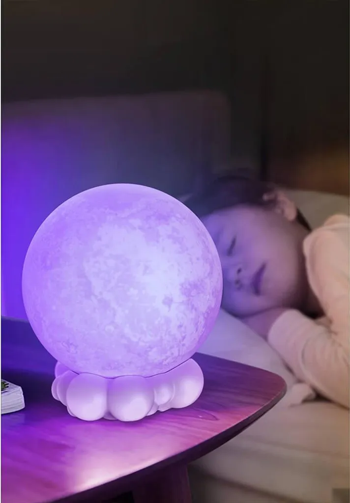 Moony Globe Multicolore MOB Light Speaker : Globe LED 360° avec Son Hi-Fi - 5