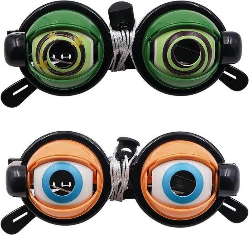 Lunettes de fête géantes avec yeux globuleux pour animation et spectacle