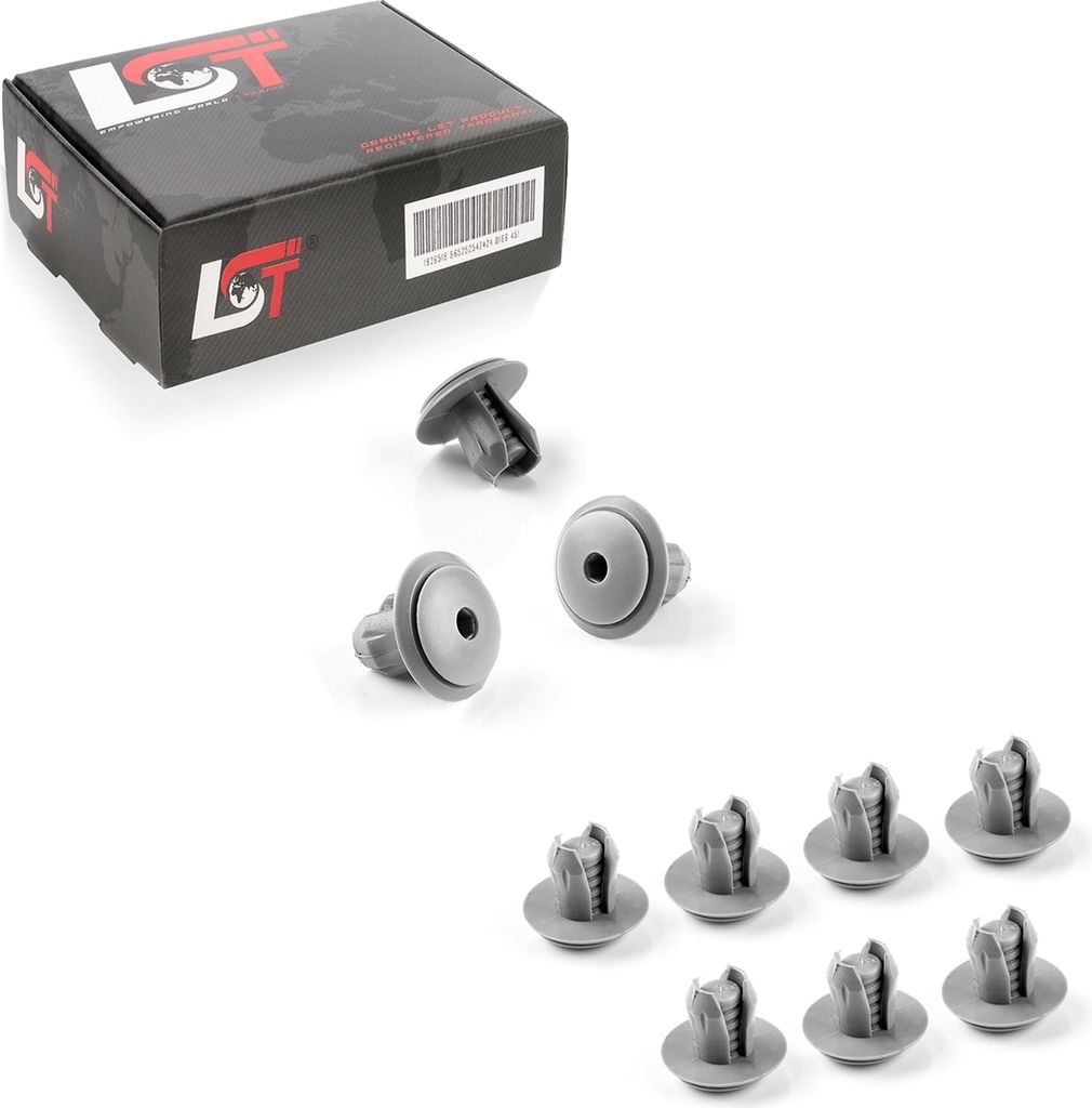 10x Kofferraum Verkleidung Ablagefach Befestigung Clips für VW GOLF BORA