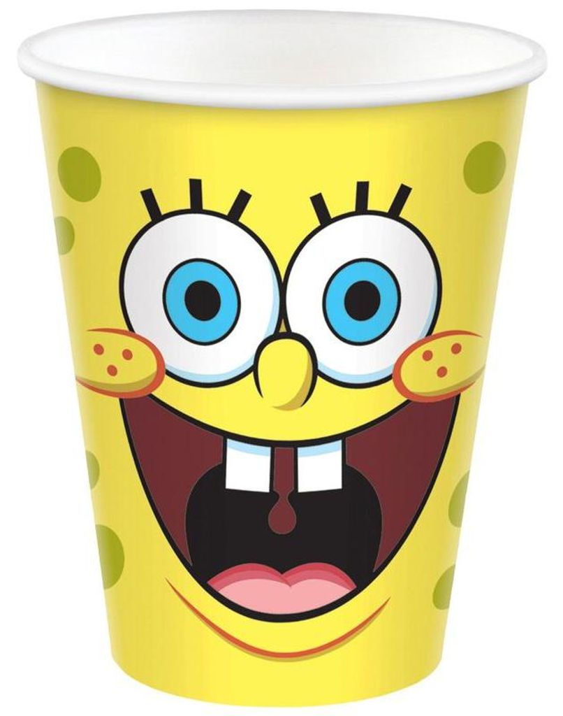 8 Spongebob Party Becher 250ml Immagine del prodotto 