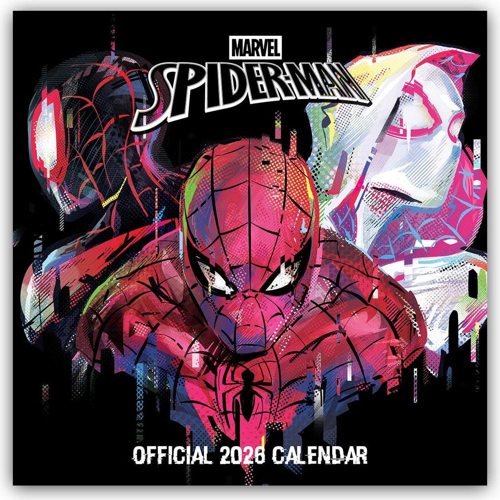 Marvel Spider-Man - Spiderman - Offizieller Kalender 2026