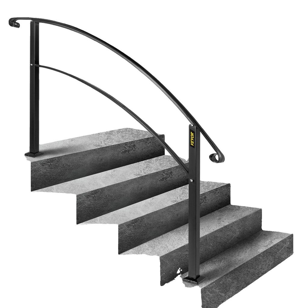 VEVOR Main courante d'escalier en fer forgé Noir Bureau Image du produit 