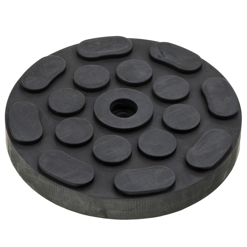 1x STIX Wagenheber Gummiauflage 124x114mm Hohe 18,6mm Gummiblock P25