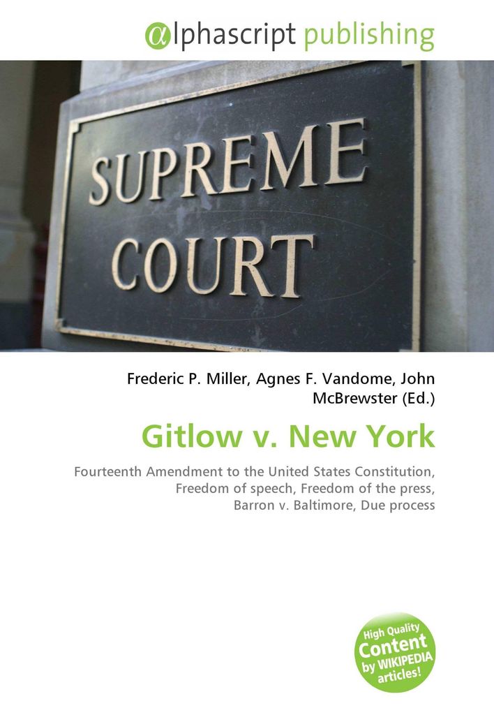 Gitlow v. New York