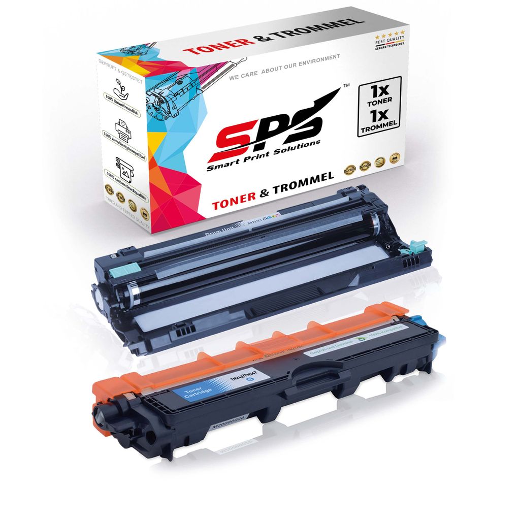 1x TN247 Toner Cyan + 1x DR243CL Drum Unit kompatibel für Brother HL-L3270 Brother DR243CL Brother TN247 HL-L3210 HL-L3210CW HL-L3230 HL-L3230CDW ...