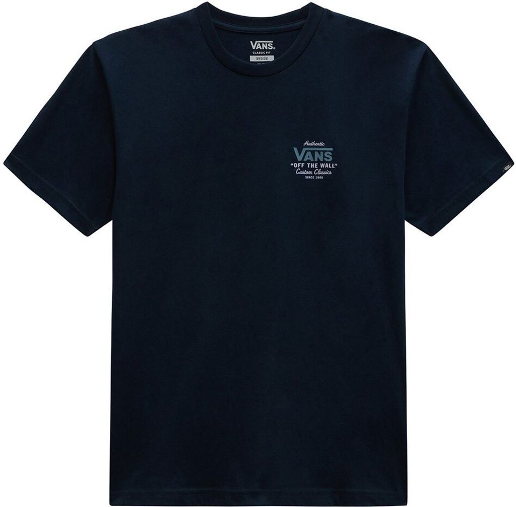 Vans Holder St Classic Kurzarm-t-shirt Blau S Mann Blau S