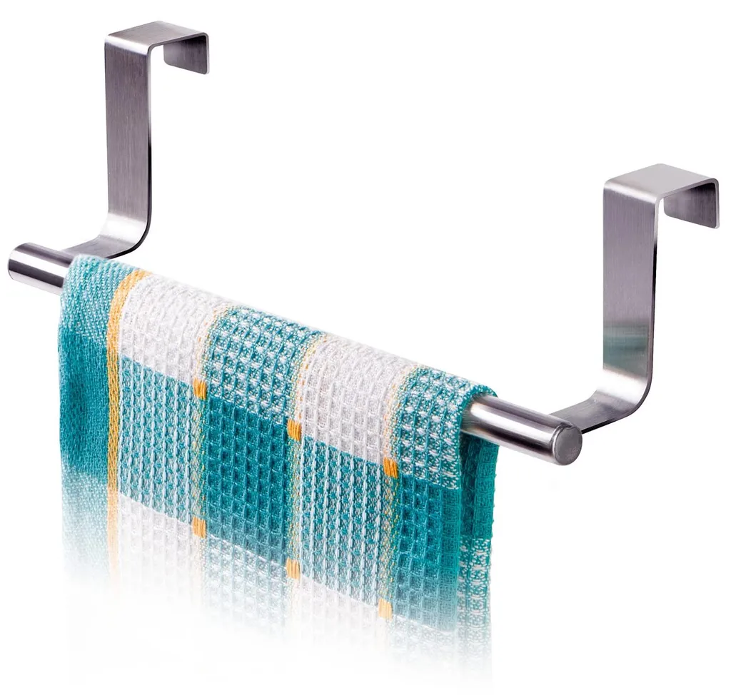 Porte-serviettes cuisine inox Horizon : fini les torchons qui traînent