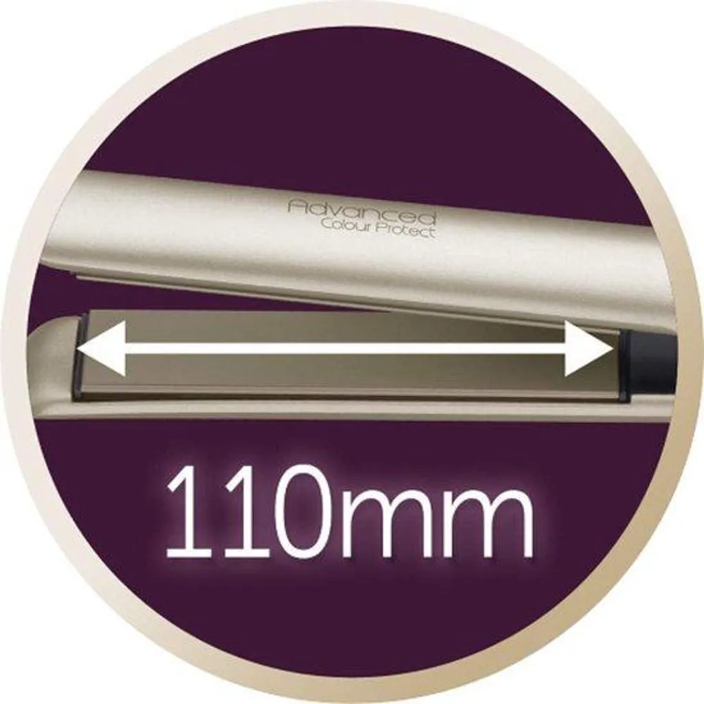 Lisseur cheveux Champagne haute température avec cordon long 3m