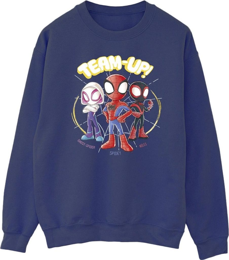 Marvel - "Spidey And His Amazing Friends" Sweatshirt für Herren BI44831 (XXL) (Marineblau)