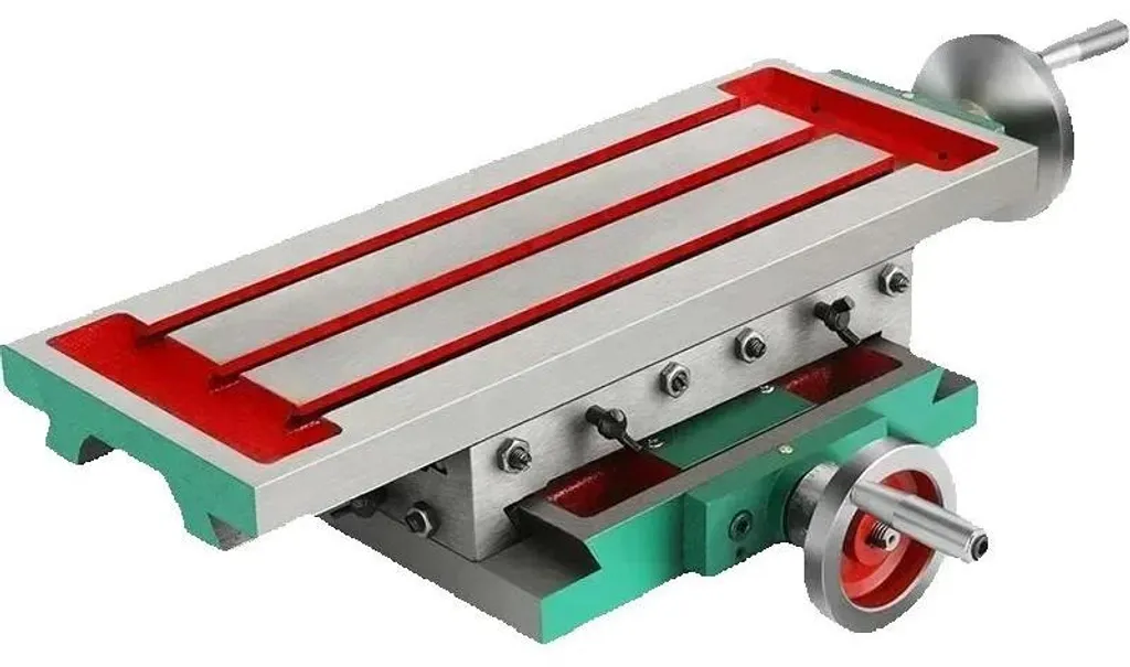 Table croisée anti-vibration pour éliminer le jeu d'usinage