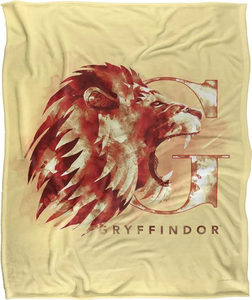 Couverture Harry Potter Gryffondor Éclaboussures d'encre TV18477