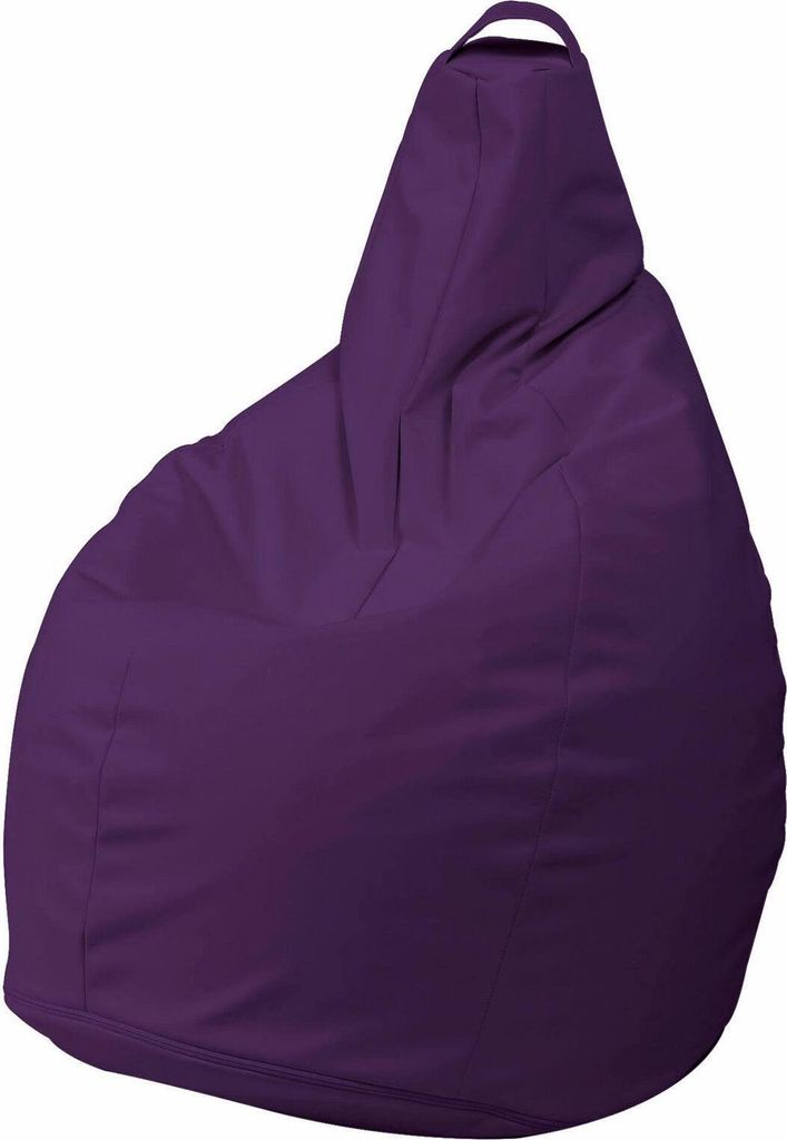 Talamo Italia Pouf Parini 90x90x120h cm Lila, Sackform