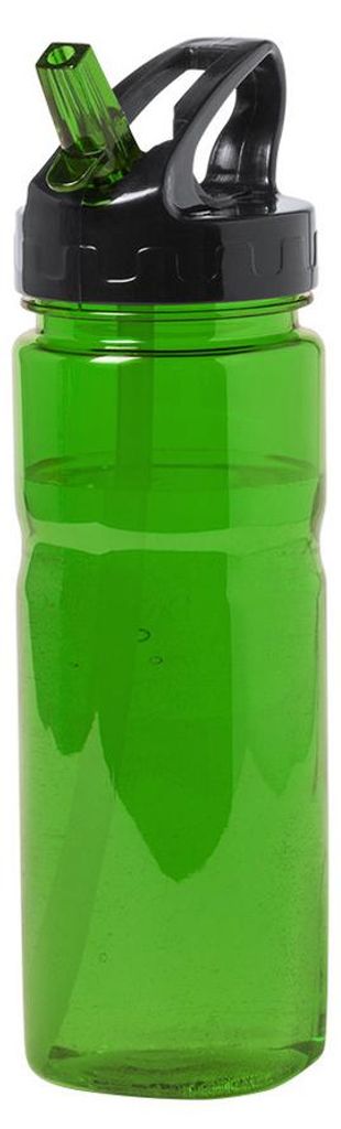 Wasserflasche - Kunststoff - grun - 650 ml - mit Trinkschnabel