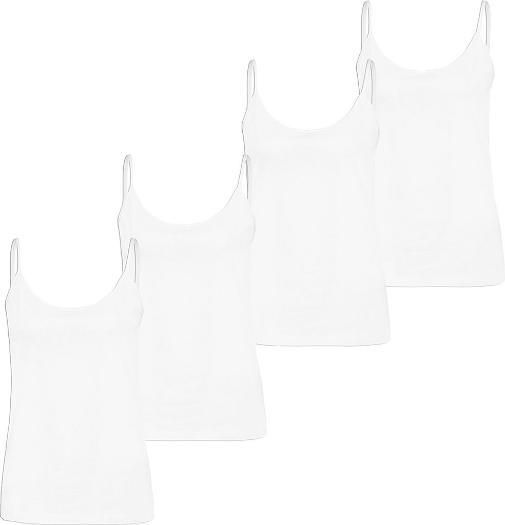 Sublevel Basic Jersey Tanktop verstellbare Spaghettiträger Größe: S