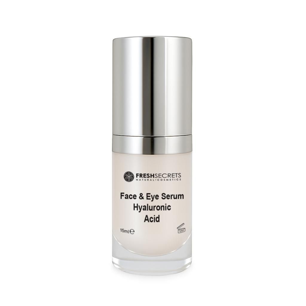 Fresh Secrets Gesichts- und Augenserum mit Eselsmilch und Hyaluronsäure, 15 ml