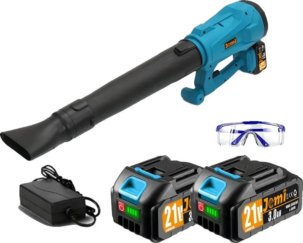 Souffleur à batterie léger 6 vitesses variables avec double batterie