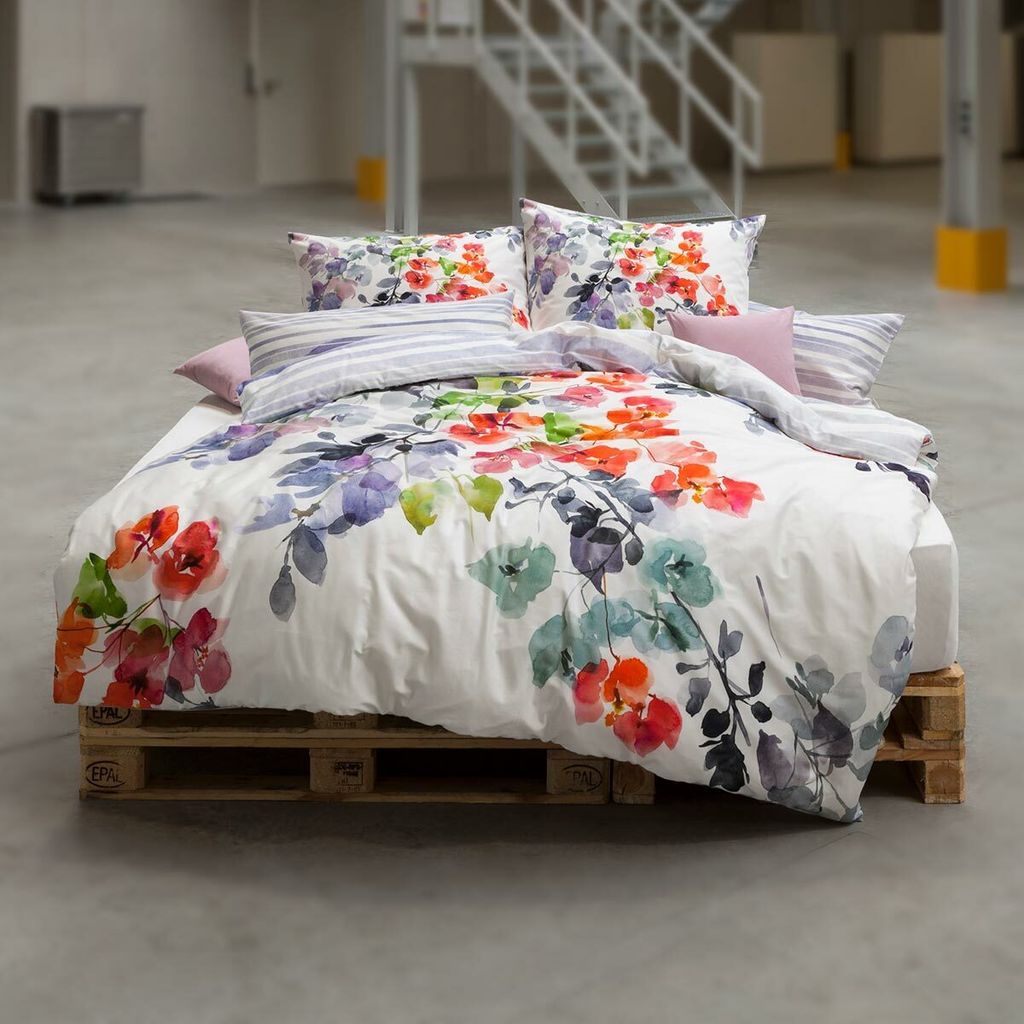 Estella Kuschelflanell Bettwäsche Bunch 155x220 cm + 80x80 cm