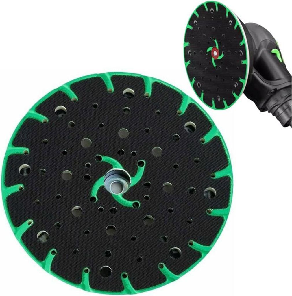 150 mm mit Staubabsaugung, M8-Anschluss, Ersatz für den Festool-Schleifteller, kompatibel mit dem 150-mm-Exzenterschleifer
