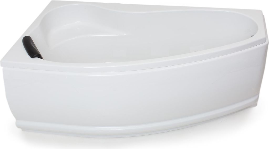 Basera Eck-Badewanne Formentera Links 160 x 90 cm mit LED-Ambiente und Kopfstütze