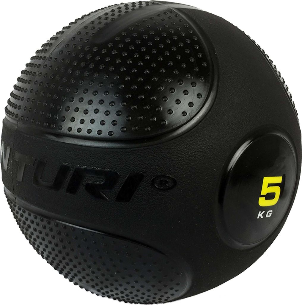 Tunturi Slam Ball, Medizinball in Gewichten von 5 kg, Krafttraining mit Gewichtsball und Functional Training