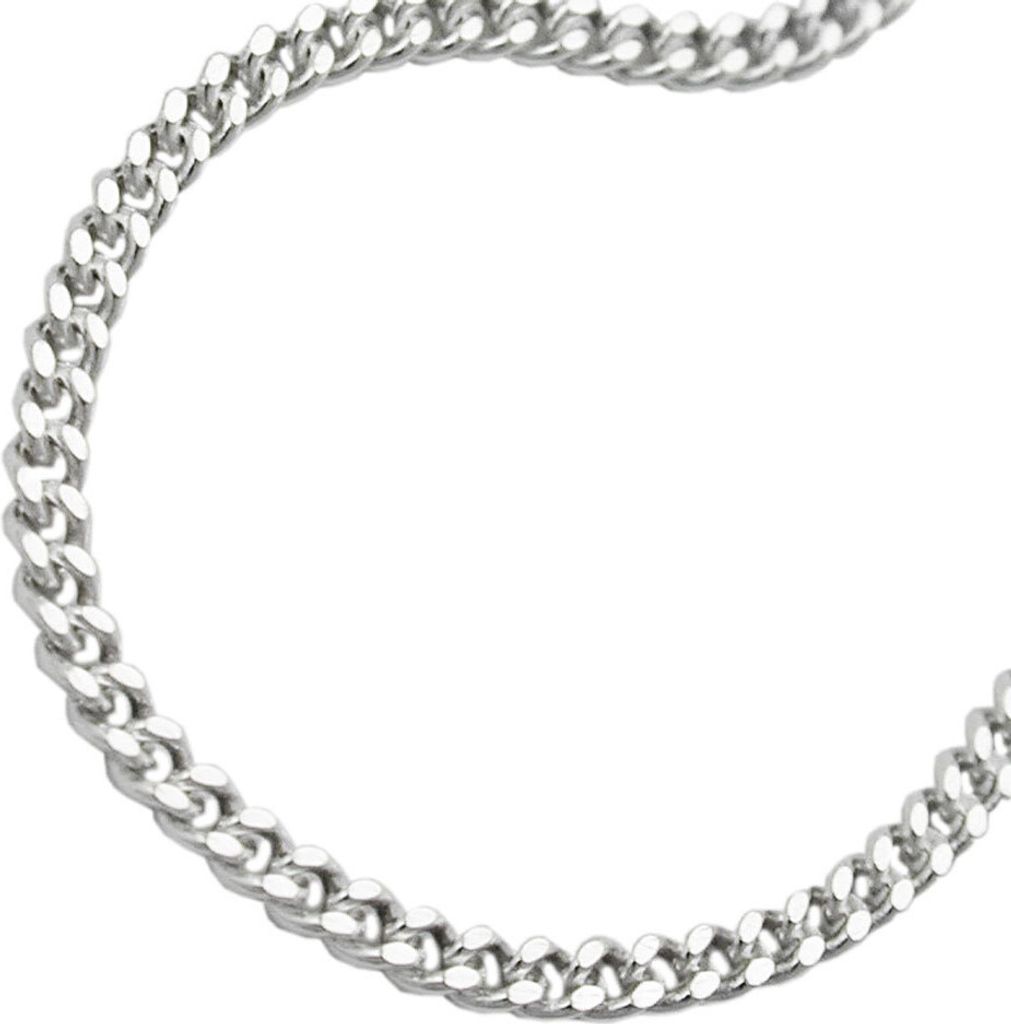 2,8mm Armband Armkette Panzerkette flach 925 Sterlingsilber 19cm Damen