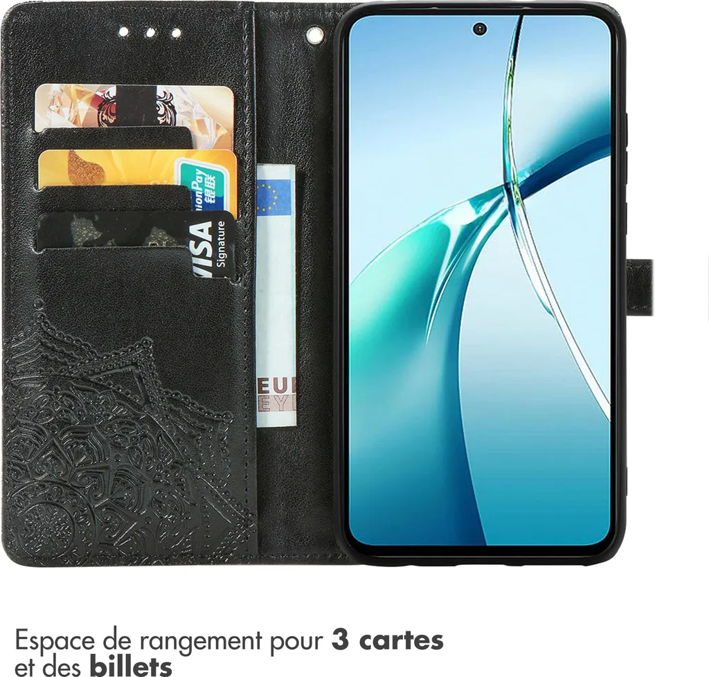 imoshion Custodia a libro Mandala OnePlus 15R - Nero - 3