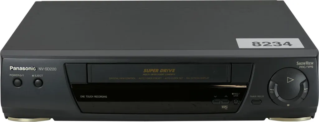 Magnétoscope Panasonic NV-SD220EG avec technologie Super Drive VHS