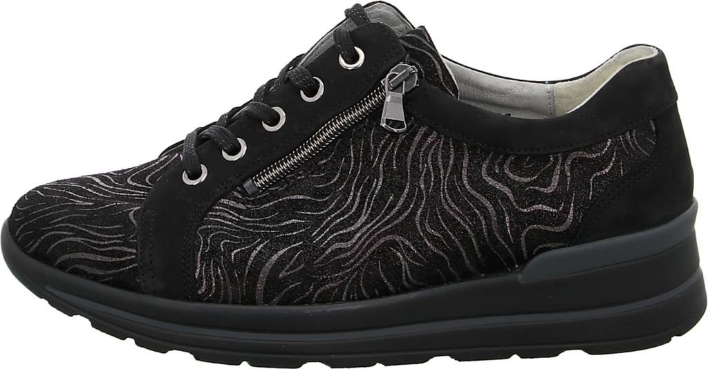 Waldläufer Komfort Schnürschuhe Damen 31343731353235 Schwarz 41 EU