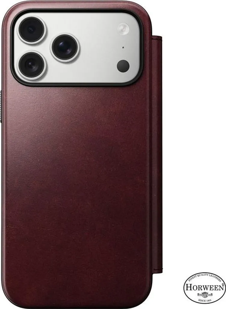 Coque iPhone 17 Pro Max Cuir Horween et Boutons Aluminium Recyclé - 10