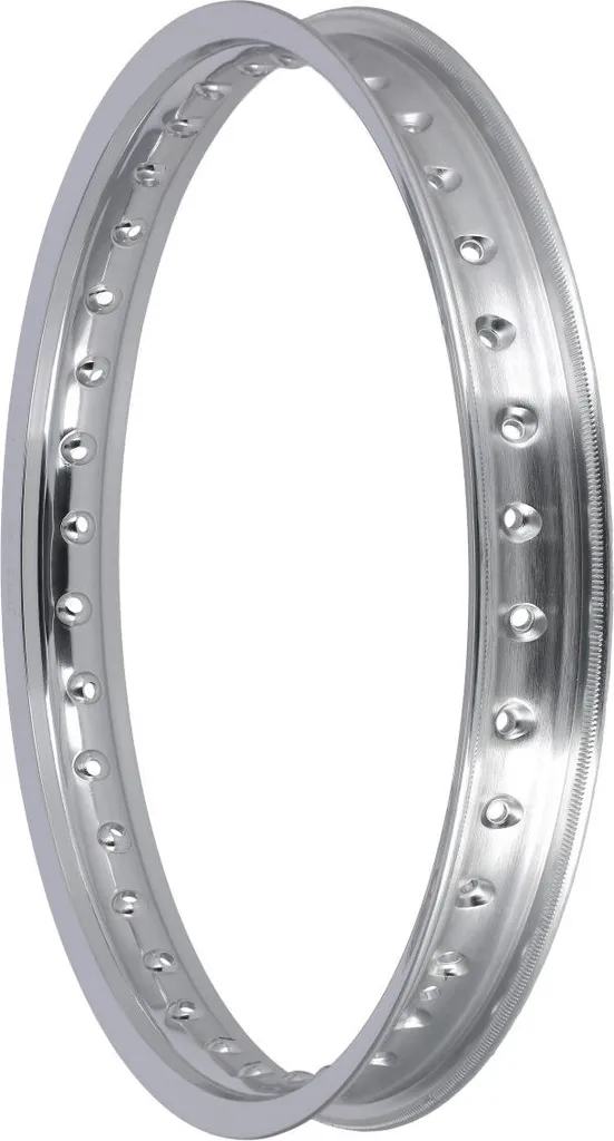 Jante alu anodisée 1,6 x 17 po Simson S53 S83 - Finition polie durable