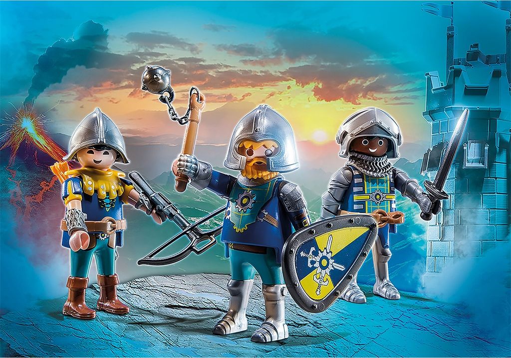 PLAYMOBIL 3 Chevaliers Novelmore Image du produit 