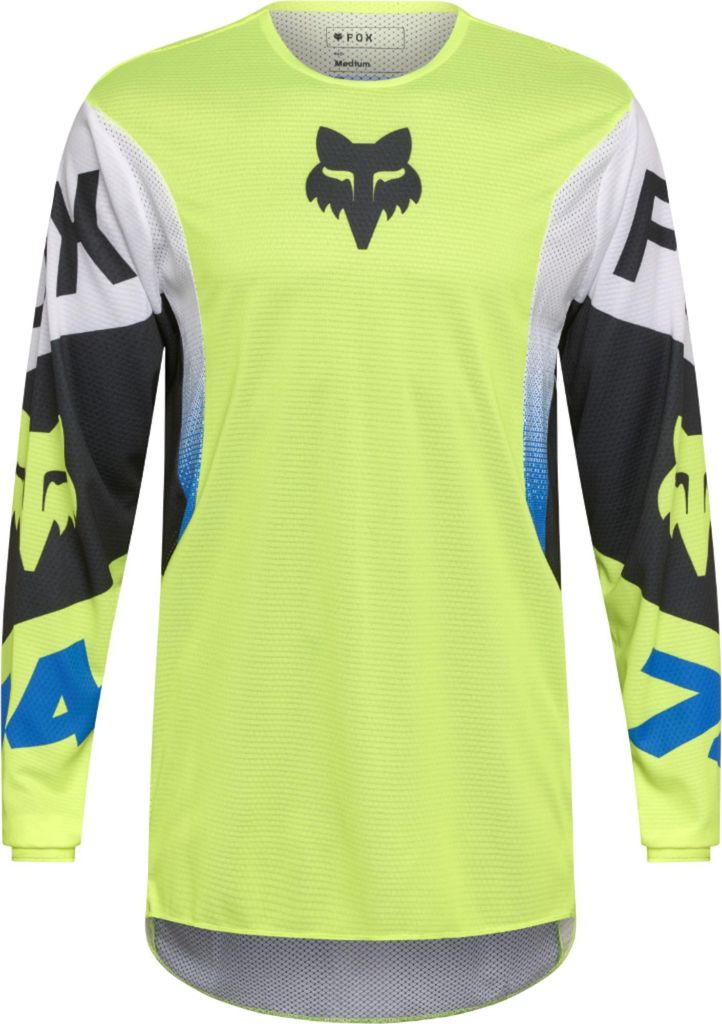 FOX 360 Tine Motocross Jersey, gelb/schwarz/weiß, L
