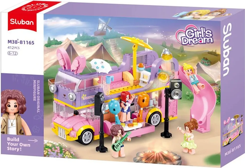 Sluban M38-B1165 Toy Constructor 412 Pièces avec Briques Haute Précision