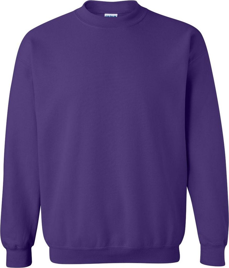 Gildan - Sweatshirt Rundhalsausschnitt für Herren/Damen Uni FK3052 (XL) (Violett)