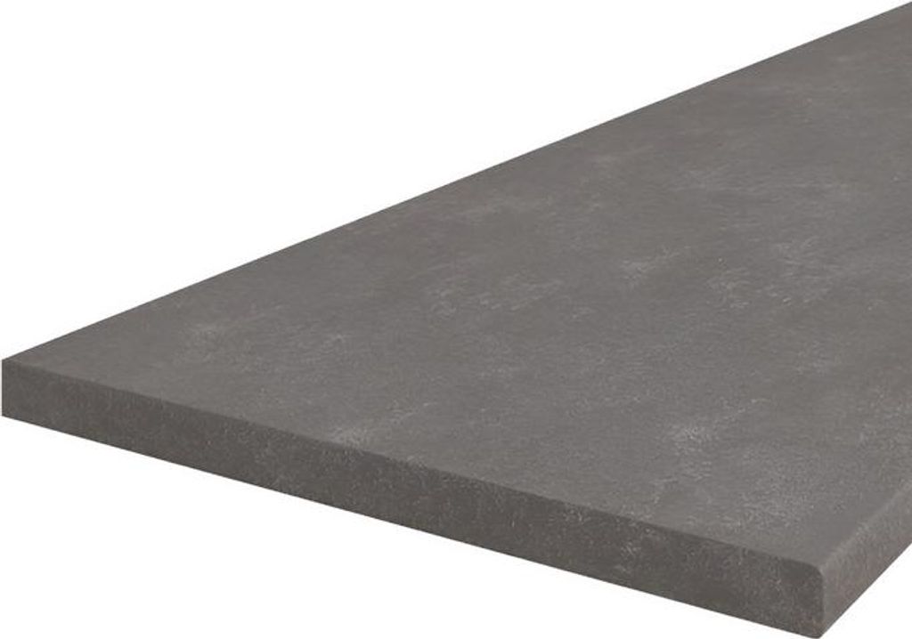 Kondela Arbeitsplatte PD 2,8 cm - metallic braun grau Produktbild 