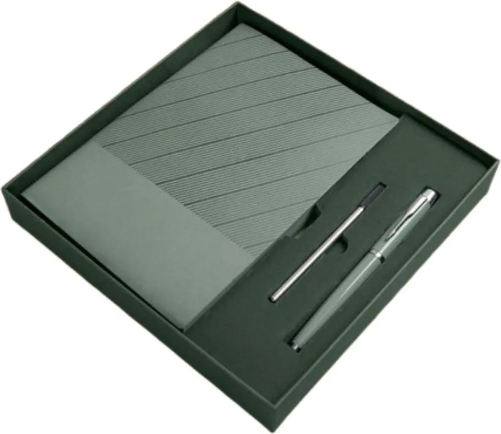 Taccuino Business A5 Pelle PU 360 Pagine Professionale con Penna