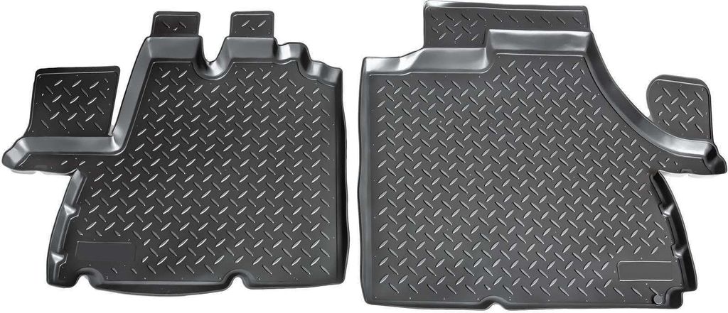 3D Gummi Fussmatten vorne für FIAT Ducato 230, 244 | Boxer | Jumper |1994-2006